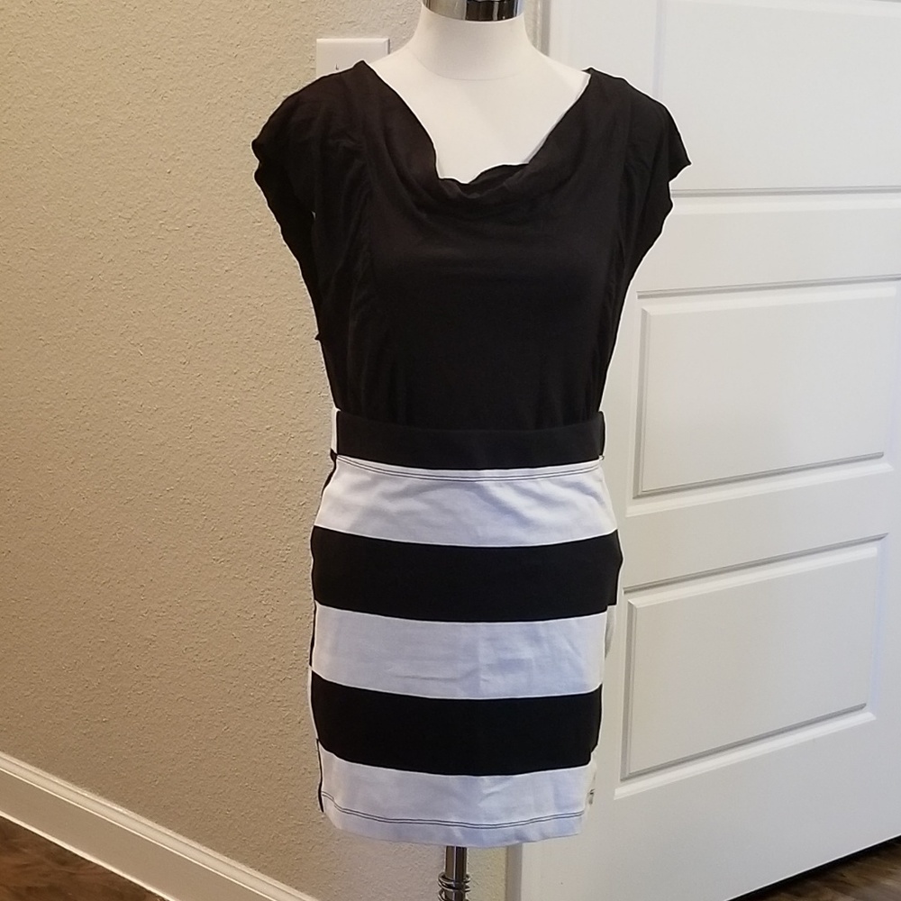 NWT Rugby Stripe Pencil Skirt